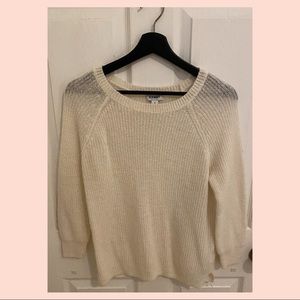 Cream sweater